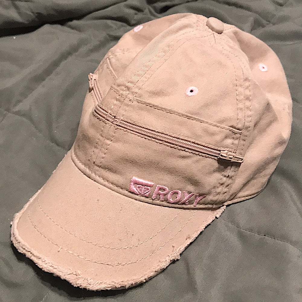 Roxy Distressed Baseball Cap